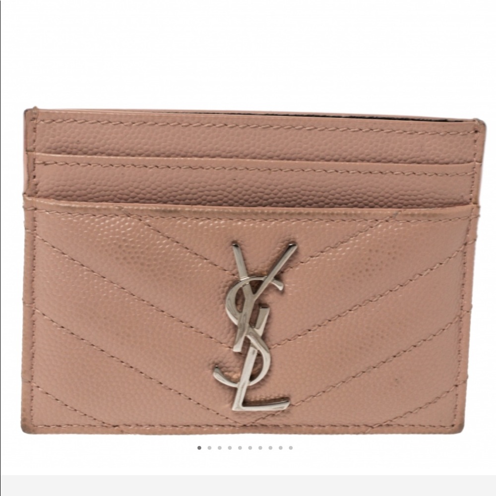 COPY - Ysl powder pink light pink card holder